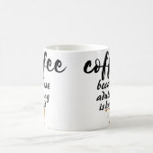 Mug Café Parce Que L'Adulte Est Une Citation Dure (Centre)
