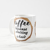 Mug Café-parce que l'adultère est difficile (Devant gauche)
