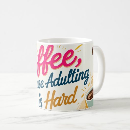 Mug Café, parce que l'adultère est difficile. (Devant droit)