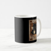 Mug Café Parce Que Le Meurtre Est Mauvais Chat Noir Bo (Devant droit)