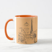 Mug Café Paris Bicolore (Gauche)