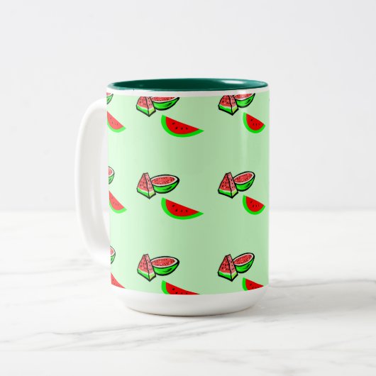 Mug café pastèque (Devant gauche)