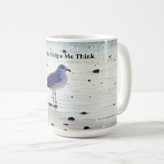 Mug Café Pense Mouette (Devant droit)