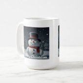 Mug café personnalisé avec design moderne (Devant gauche)