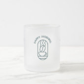 Mug café personnalisé : Commencez votre journée av (Centre)