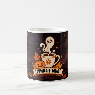 Mug Café personnalisé Ghost Autumn