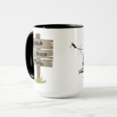 Mug Café personnalisé "Gone Fish'n" (Devant gauche)