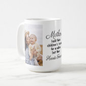 Mug café personnalisé pour maman avec photos (Devant gauche)