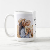 Mug café personnalisé pour maman avec photos (Gauche)