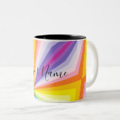 Mug café personnalisé - Psychédélique - HAMbyWG (Devant droit)