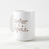 Mug Café > Personnes – Citation drôle d'amateur de caf (Devant gauche)
