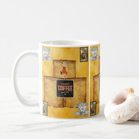 Mug café petit-déjeuner (Avec donut)