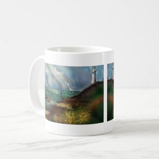 Mug café phare (Devant gauche)