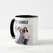 MUG CAFÉ PHOTO DE FAMILLE (Devant gauche)