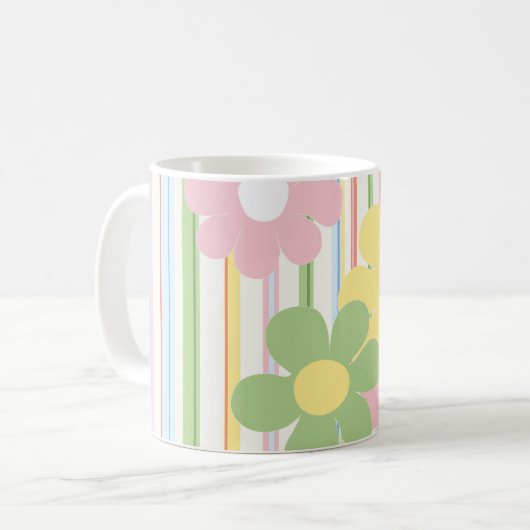 Mug Café "Pique-nique Floral Mommy's Sippy Cup" (Devant gauche)