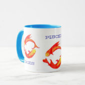 Mug café 'Pisces' (Devant gauche)