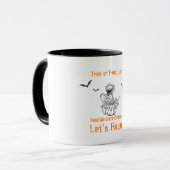 Mug Café Plante carnivore Halloween personnalisé (Devant gauche)