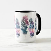 Mug Café "Plumes" (Devant droit)