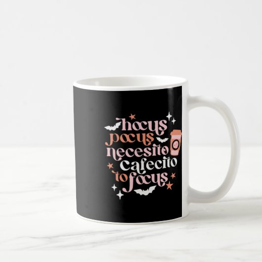 Mug Café Pocus Necesito Pour Concentrer Le Café Hallow (Droite)