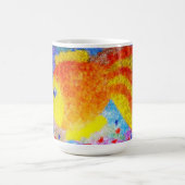 Mug Café Poisson Rouge Fantaisiste Tropical Océan (Centre)