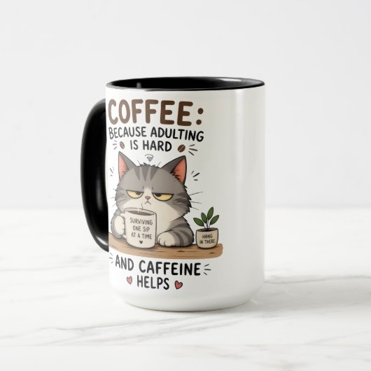 Mug Café pour chat (Devant gauche)