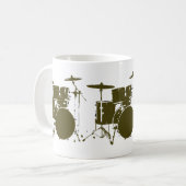 Mug café pour le batteur (Devant gauche)
