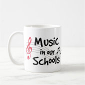 Mug Café pour votre musicien préféré (Gauche)