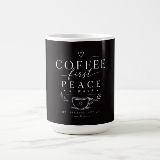 Mug Café première paix (Centre)