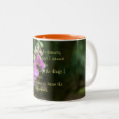 Mug café prière de sérénité (Devant droit)