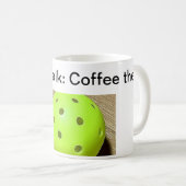 Mug Café puis Pickleball (Devant droit)