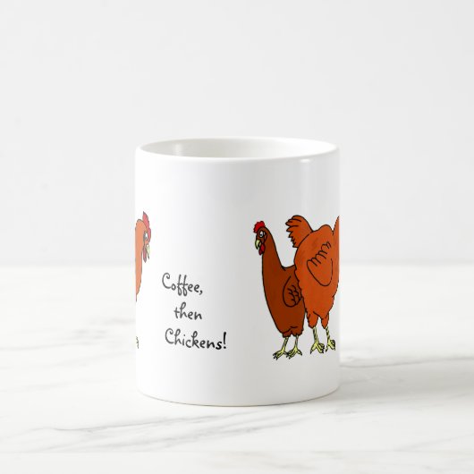 Mug Café, puis poulets ! (Centre)