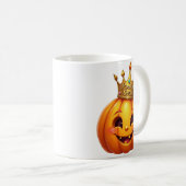 Mug café Queen Cute citrouille (Devant droit)