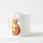 Mug café Queen Cute citrouille (Devant gauche)
