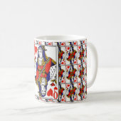 Mug café Queen of Hearts (Devant droit)