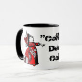 Mug café Queen of Hearts (Devant gauche)