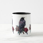 Mug Café Raven et Roses (Centre)