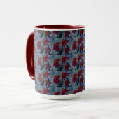 Mug Café Red Daisy (Devant gauche)