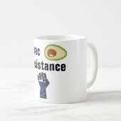 Mug café résistance guac (Devant droit)