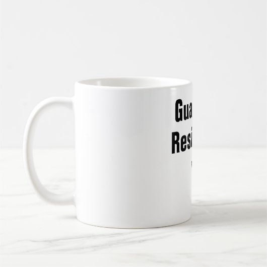 Mug café résistance guac (Gauche)
