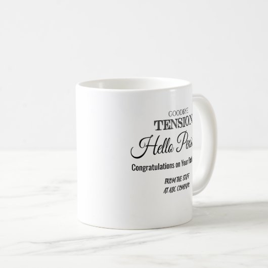 Mug café retraite (Devant droit)