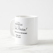 Mug café retraite (Devant gauche)