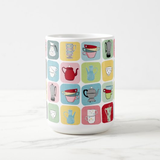 Mug Café rétro (Centre)