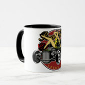Mug Café Rockabilly RatRod (Devant gauche)