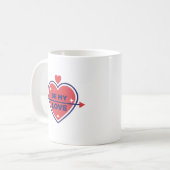 Mug Café romantique 'Be My Love' (Devant gauche)