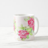 Mug Café Rose (Devant droit)