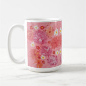 Mug café Rose coucher de soleil (Gauche)