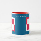 Mug café Roundel de l'armée de l'air polonaise (Centre)