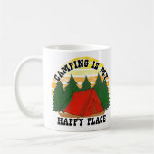 Mug Café rustique de feu de camp (Gauche)