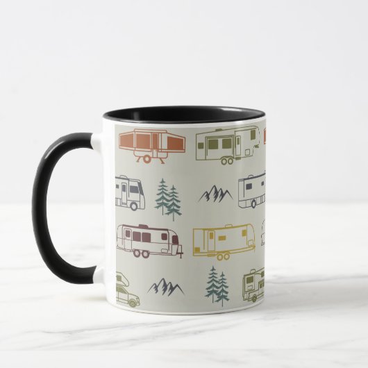 Mug café RV, Mug café Camper (Gauche)