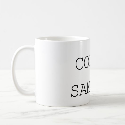 Mug Café Samurai (Gauche)